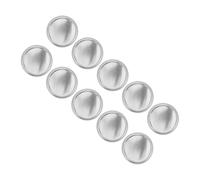 LALADEFIEE 10 Pezzi Piatto di Pesata per Pesare Polveri per Laboratorio in Alluminio Resistente e Leggero con Precisione