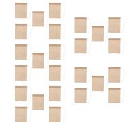 LALADEFIEE 100 Bustine Filtro per Tè Usa e Getta in Cotone Alimentare Coulisse, Sacchetti per Tisane, Spezie e Infusi, Set da 100 Pezzi per Preparazione Tè Sfuso e Fitoterapia