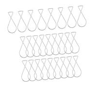LALADEFIEE 100 Pezzi Ganci in Metallo per Soffitto con Clip Rimbalzo Automatico Ganci Resistenti per Piastrelle Controsoffitto per Appendere Decorazioni Lampade e Tende in e