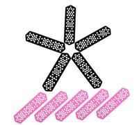 LALADEFIEE 10pezzi Heatproof Hairdressing Plates Indispensabili Strumenti Per Parrucchieri Piastre Isolanti Per Perm Accessori Per Saloni Di Bellezza Colori Random