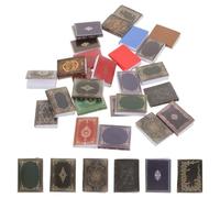 LALADEFIEE 12 per Casa delle Bambole Quaderni e Libri Decorativi per Camera da Letto e Sala Studio Accessori Artistici Dettagliati per Scene in Miniatura