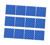 LALADEFIEE 12pezzi Pannello Fonoassorbente Autoadesivo per Isolamento Acustico Cuscinetto Antirumore per Subwoofer e Altoparlanti Pannelli Fonoassorbenti per Pareti e Musica