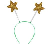 LALADEFIEE 16pezzi Cerchietti Con Testa Stella Paillettes Per Cosplay Accessori Per Feste e Compleanni Fasce Comode e Leggere Per Bambine