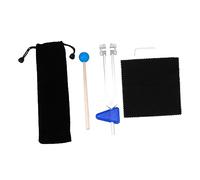 LALADEFIEE 1set Diapason Per Guarigione Sonora Strumento Per Yoga e Meditazione Con Frequenza Include Sacchetto e Martello Per Chakra Del Cuore e Pratiche Di Benessere