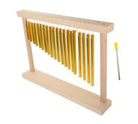 LALADEFIEE 1set Professionale Di Wind Chimes Ottone Venti Toni Con Bacchetta Per Insegnamento Musicale e Accompagnamento Strumento Percussione Di Alta Qualità