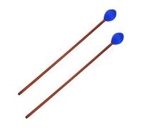 LALADEFIEE 2 Pezzi Bacchette per Marimba Battenti in Acero per Strumenti a Percussioni Pratica, Manico in Acero, Testa Lana