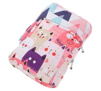 LALADEFIEE 2 pezzi Borsa Donna per Assorbenti Igienici Leopardata Sacchetto Pratico e Leggero per Proteggi Slip e Piccoli Oggetti Custodia Sanitaria Portatile e Resistente