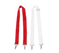 LALADEFIEE 2 pezzi Cinghia per rullante da marcia, tracolla larga regolabile, tracolla di ricambio per tamburo con ganci per banda da parata, 57 pollici