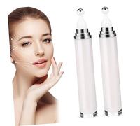 LALADEFIEE 2 Pezzi Contenitore Per Crema Per Gli Occhi Bottiglia Roll-On Flaconi Per Crema Con Sfera Roller Bottiglia Di Profumo Contenitore Da Viaggio Per Crema Flaconi A Per