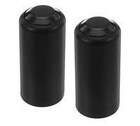 LALADEFIEE 2 Pezzi Copertura Rapida in Superficie Testurizzata con Installazione e Wireless Nero Plastica Batteria Microfono Compatibile con Shure Pg58 Pg24 Pg288, per Studio e Prove