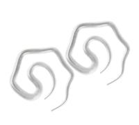 LALADEFIEE 2 Pezzi Creatore di Chignon Invisibile per Chioma in Resina Trasparente, Strumento Elegante senza Segni per Acconciature Rapide a Concerti e Feste a Tema
