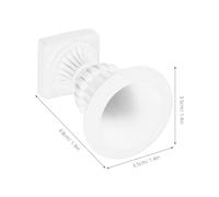 LALADEFIEE 2 Pezzi Mini Fioriere a Colonna Romana in Miniatura per Casa delle Bambole Decorazione di Piccoli Vasi di Fiori per Scene di Nozze Artigianato di Vaso Romano in Miniatura