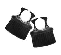 LALADEFIEE 2 pezzi Spazzola per Barba Uomo Pennello per Pulizia e Styling Barba Portatile Spazzola Grooming Pratica per Barbiere e Uso Domestico per Modellare e Mantenere Barbe di Ogni