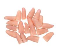 LALADEFIEE 20pezzi Dito Finto in Elastomero Punte Di Dita Artificiali Per Spettacoli Finti Per Giochi Di Oggetti Di Scena Per Trucchi Da Mago Per Banchetti e Rappresentazioni Teatrali