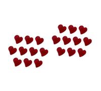 LALADEFIEE 20pezzi Mini Clip Per Forma Di Cuore Accessori Per Acconciature Per Compleanni e Occasioni Speciali Facile Da Usare e Confortevole Per La e
