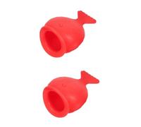 LALADEFIEE 2pezzi Dispositivo Plumper Per Labbra Silicone Forma Di Pesce Riutilizzabile e Leggero Per Labbra Piene e Voluminose Facile Da Usare e Portatile