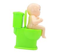 LALADEFIEE 3 Pezzi Giocattoli Prank a Forma di WC in Plastica, Sparaspruzzi d'Acqua Divertente per Scherzi Quotidiani e Pesce D'aprile Colore Casuale