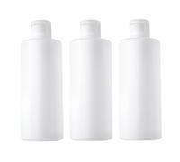 LALADEFIEE 3pezzi Bottiglie da Viaggio di Plastica con Erogatori per Lozioni Cosmetiche Contenitori Riutilizzabili per Shampoo Struccanti e Altri Prodotti per Cura