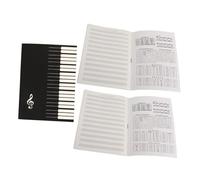 LALADEFIEE 3pezzi Per Manoscritti Musicali Per Esercitarsi i Principianti Chitarra Libro Spartiti Per Pianoforte Composizione Musicale