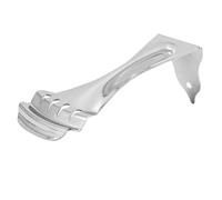 LALADEFIEE 4 corde Tailpiece per Chitarra Corde in Metallo Resistente per Chitarra Resonator Ponte Sostitutivo Liscio e Durevole Accessorio Strumento Musicale Acustico ed Elettroacustico