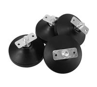 LALADEFIEE 4 pezzi Piedini Regolabili Girevoli Antiscivolo per Calciobalilla e Mobili Livellatori per Tavoli Sedie e Armadietti Adatti Tutti i Pavimenti