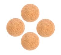 LALADEFIEE 4 Pezzi Tappi di Sughero a Forma di Palla, Eco-compatibili e Riciclabili, per Vino, Feste e Ristoranti Design Creativo e Chic