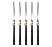 LALADEFIEE 5 pezzi 2026 Nappe per Laurea, Nappe per Cappello di Laurea, Decorazioni per Cappello Nero con 2026 Cordoncini Commemorativi con Ciondoli in Oro per la i Souvenir di