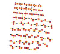 LALADEFIEE 54fogli Strumento Didattico Per Geometria Schede Di Dimostrazione Della Superficie Del Prisma Rettangolare Materiale Di Apprendimento Per Studenti Utile Per Esperimenti Di Fisica e