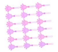 LALADEFIEE 60pezzi Battimani in Plastica Piccoli per Rumori Giocattoli Rumorosi Reutilizzabili per Feste e Celebrazioni Collettive Confezione da Colorati