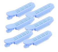 LALADEFIEE 6pezzi Arricciacapelli Mossi Abs Leggeri Strumenti Per Ricci Onde Volume Capelli Effetto Naturale Per Donna