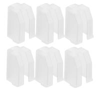 LALADEFIEE 6pezzi Coperture Per Puntine Per Giradischi in Plastica Protezione Anti-elettricità Statica Adatte Per Tipi Di Puntine Del Giradischi