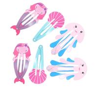 LALADEFIEE 6pezzi Fermagli Per Decorativi Per Bambine Clip Colorate Motivo Fruttato Accessori Per Acconciature Eleganti e Design Adorabile e Comodo Perfetti Per Ogni Stile Di