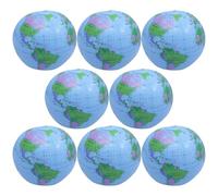 LALADEFIEE 8 Palloni da Spiaggia Gonfiabili a Globo in PVC 16 Pollici Circa 30 CM Gonfiati Giocattoli Estivi per Feste in Piscina Spiaggia e Compleanni Design Creativo e Leggero