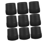 LALADEFIEE 9 pezzi Copri Piedini Antiscivolo in Gomma per Supporto Chitarra Protezione Piedini per Stand Strumenti Musicali Facile da Installare per Treppiede Chitarra