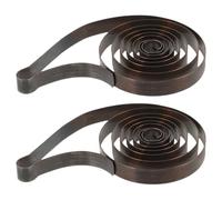 LALADEFIEE Accessori per Sveglia Meccanica 2 Pezzi in Acciaio Molle Metalliche di Ricambio per Orologi Vintage Parti Meccaniche Precise per Riparazione Orologi Fai da Te Strumenti