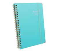 LALADEFIEE Agenda Elegante Layout Mensile e Settimanale Copertina Rinforzata 2027 Angoli Metallici e Rilegatura a Spirale per Organizzare Attività e Obiettivi per Studenti e Insegnanti