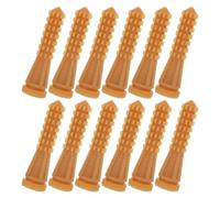 LALADEFIEE Bastoncini in Gomma per Spiumatrice Pollame 12 Pezzi, Ricambi Professionali per Spennare Oche e Polli, Strumenti per Uso Agricolo in Fattoria