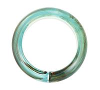LALADEFIEE Bracciale Rigido Rotondo in Acrilico Spesso da Donna, Braccialetto Largo Vintage Colorato per Feste e Uso Quotidiano, Gioielli Retrò Comodi e Leggeri per Compleanni e Anniversari