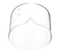 LALADEFIEE Brocca in Vetro Graduata 80 Ml Mini Misurino per Espresso Beccuccio Versatore Tazza Compatta per Panna e Schiuma per Preparazioni di Caffè e Latte in Cucina