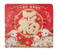 LALADEFIEE Calendario da Parete 2027 dello Zodiaco Cinese Rosso