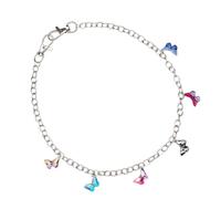 LALADEFIEE Catena per Cintura in Metallo Stile Punk Argento Resistente Design a Gancio Elegante per Jeans da Donna Accessorio Moda Body Chain