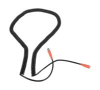 LALADEFIEE Cavo di Prolunga a Spirale per Telecamera di Retromarcia 4 Pin, Cavo Video Schermato per Camper, Camion e Rimorchi, 8 M, Connettore Aeronautico Stabile per Sistemi Cctv Auto e Bus