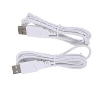 LALADEFIEE Cavo di Ricarica USB Multifunzione 124 M Doppio Nucleo e Coda a Otto Set 2 Pezzi per Rasoi Idropulsori e Dispositivi di Bellezza Caricabatterie USB Sicuro per Igiene Orale e