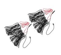 LALADEFIEE Cavo Prolunga per Telecamera di Retromarcia 15 Metri 4 Pin Connettore da 2,5 Mm, Set 2 Pezzi Compatibile Auto, Furgoni, Camper e Rimorchi per Installazione Sicurezza Veicoli