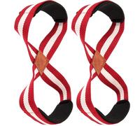 LALADEFIEE Cinghie da Polso per Sollevamento Pesi Resistenti, Cinturini da Polso Antiscivolo per Allenamento Fitness, Set da 1 Paio in Materiale Durevole e Traspirante, Accessori Palestra