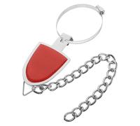 LALADEFIEE Cintura Antistatica Protegge L'elettronica per Metallo Rosso Design Semplice, Facile da Installare Accessorio la a Terra del Veicolo