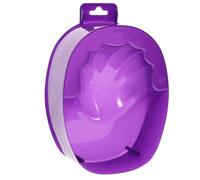 LALADEFIEE Ciotola per Ammollo Unghie in Plastica Resistente Vaschetta Manicure Monostrato per Trattamento Cuticole e Rimozione Unghie Finte per e Domestico