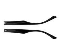 LALADEFIEE Coppia di Aste di Ricambio per Occhiali Design Ergonomico, Stanghette Resistenti in Tr90 per Riparazione Montature, Adatte a Occhiali da Sole e Uso Quotidiano