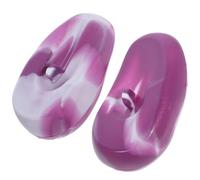 LALADEFIEE Copri Orecchie in Silicone Impermeabili per Tinture Chioma | Protezione Aderente Contro Schizzi Chimici, per Saloni e Barberia, Accessorio Riutilizzabile e Pratico