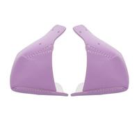 LALADEFIEE Copriscarpe per Pattini da Ghiaccio in Materiale Sintetico Porpora, Protezione Punta 4 Fori di Design, Fissa e Resistente, per Proteggere Scarpe da Pattinaggio